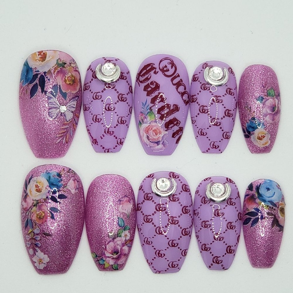 Short Ballerina Press on Nails
